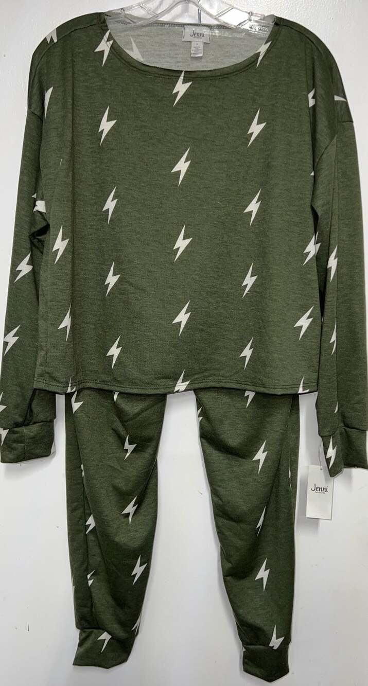 NWT Jenni Intimates 2 Piece Lounge Pajama Set S